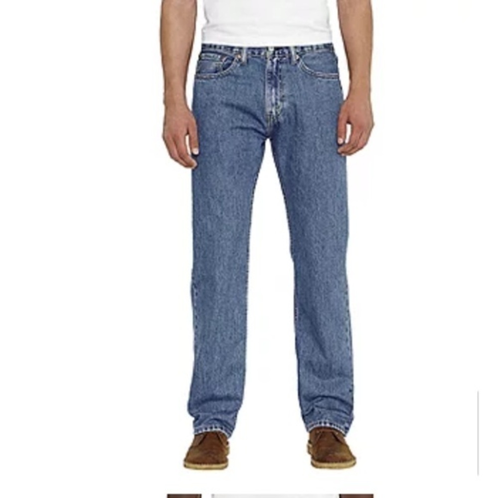 LEVIS Men's 505 Straight Regular stretch Fit Jeans